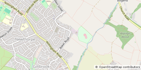 Map of Nottingham