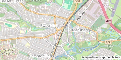 Map of Southampton