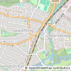 Map of Southampton