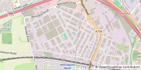 Map of Glasgow