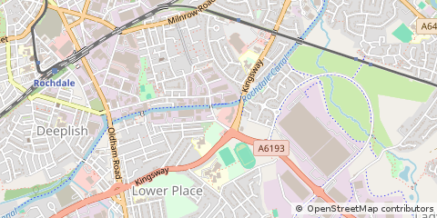 Map of Rochdale