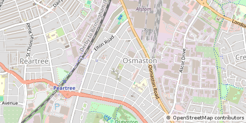 Map of Derby