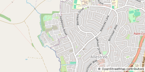 Map of Derby, Derbyshire