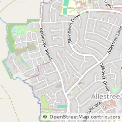 Map of Derby, Derbyshire