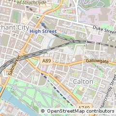 Map of Glasgow