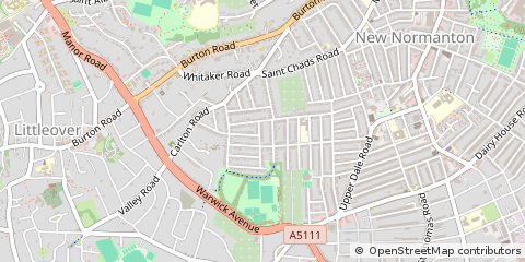 Map of Derby