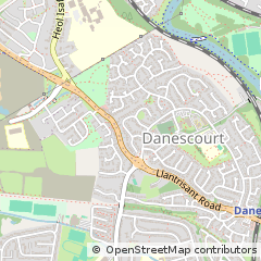 Map of Cardiff