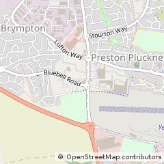 Map of Yeovil, Somerset