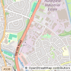 Map of Macclesfield, Cheshire