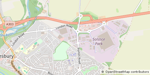 Map of Salisbury