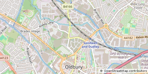 Map of Oldbury