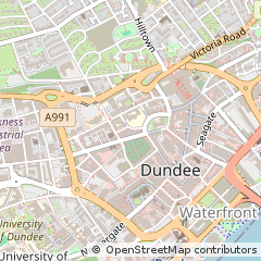 Map of Dundee