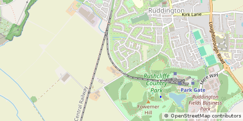 Map of Nottingham