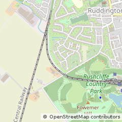 Map of Nottingham