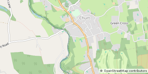 Map of Surrey