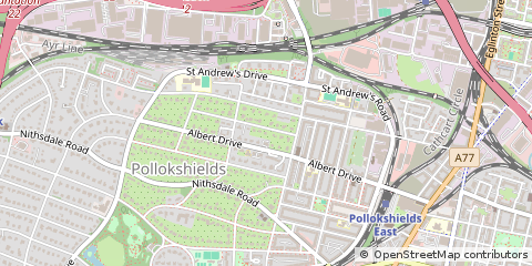 Map of Glasgow