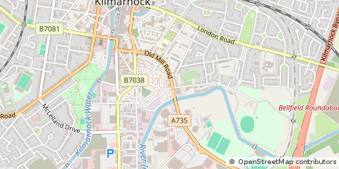 Map of Kilmarnock