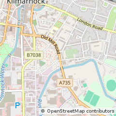 Map of Kilmarnock