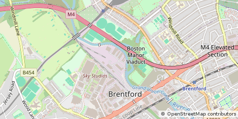Map of Brentford