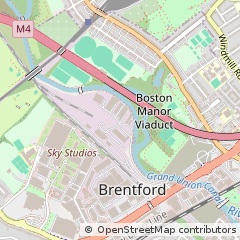 Map of Brentford