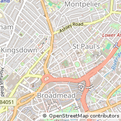 Map of Bristol
