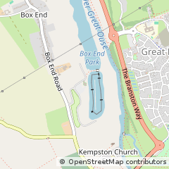 Map of Bedford