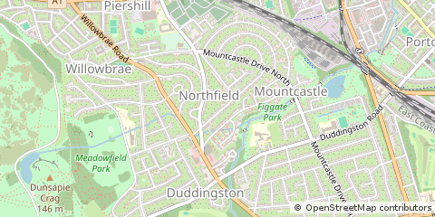 Map of Edinburgh