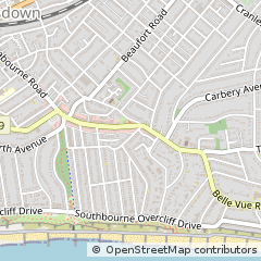 Map of Bournemouth