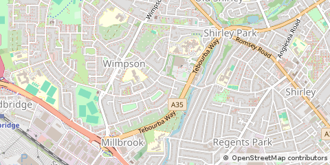 Map of Southampton
