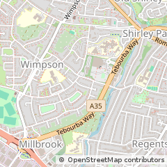 Map of Southampton