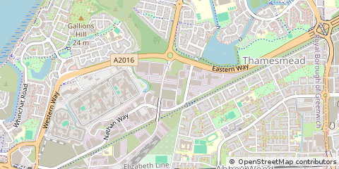 Map of London, Kent
