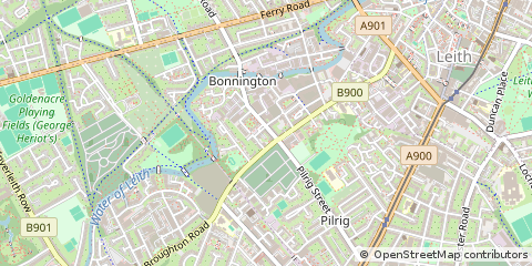 Map of Edinburgh