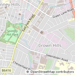 Map of Leicester