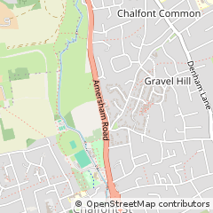 Map of Gerrards Cross, Buckinghamshire