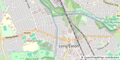 Map of Nottingham