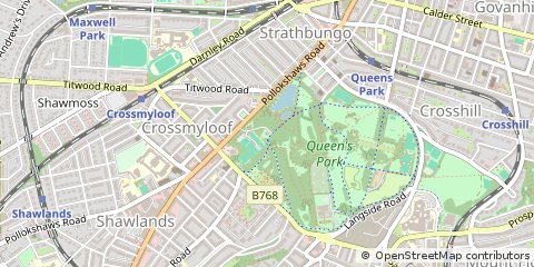 Map of Glasgow