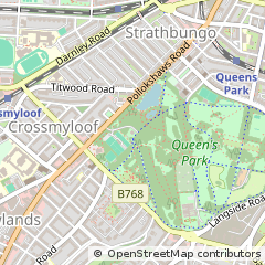 Map of Glasgow