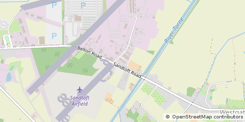 Map of Doncaster, South Yorkshire