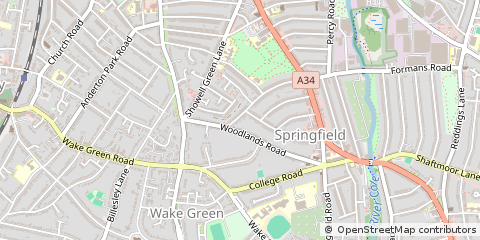 Map of Birmingham
