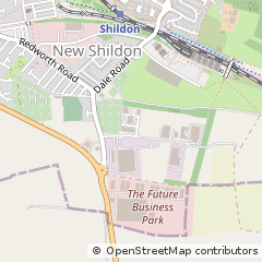 Map of Shildon, County Durham