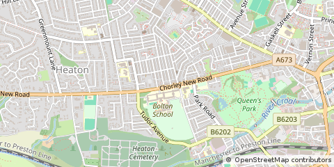 Map of Bolton