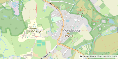 Map of Guildford