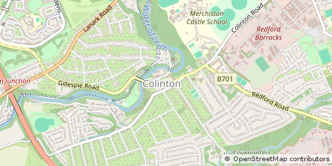 Map of Edinburgh