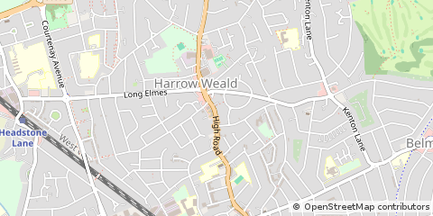 Map of Harrow