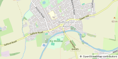 Map of Alcester, East Sussex