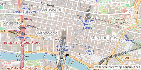 Map of Glasgow