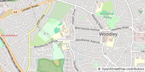 Map of Reading