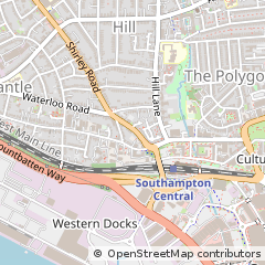Map of Southampton