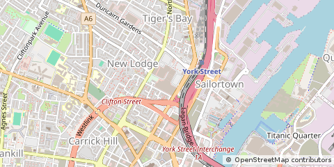 Map of Belfast