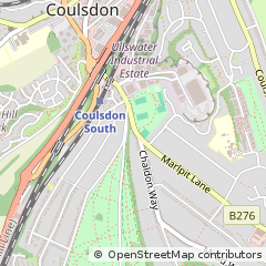 Map of Surrey